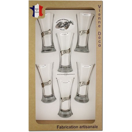 Lot de 6 verres à pastis 19 cl - Ambiance & Styles